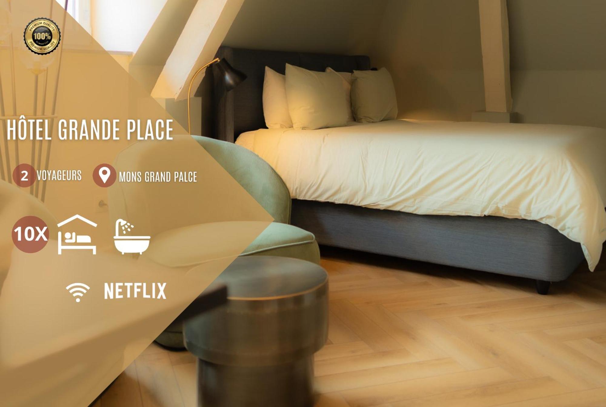Hotel Grand Place Mons  Exterior foto